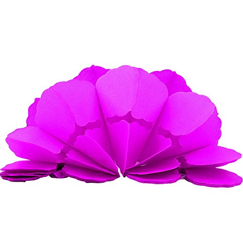 image for Coceca 6pcs Colored Four-Leaf Clover Garland Party Streamers Tissue Pa