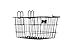Retrospec Detachable Steel Apollo-Lite Lift-Off Front Bike Basket with Handles, Blackthumb 2