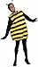 Forum Novelties Men's Honey Mooners Bee Costume, Black/Yellow, One Size