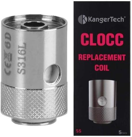 KangerTech CLOCC Replacement Coils 0.5 ohm (15-40W) (5 x Coils (Full Pack))