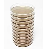 EZ BioResearch Malt Extract Agar (MEA) Plates for Mushroom Cultivation (10 Prepoured Agar Plates)