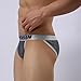 Sikye Male Underwear Men's ComfortSoft Briefs Sexy Low-waist Underpants (L, Dark Blue)