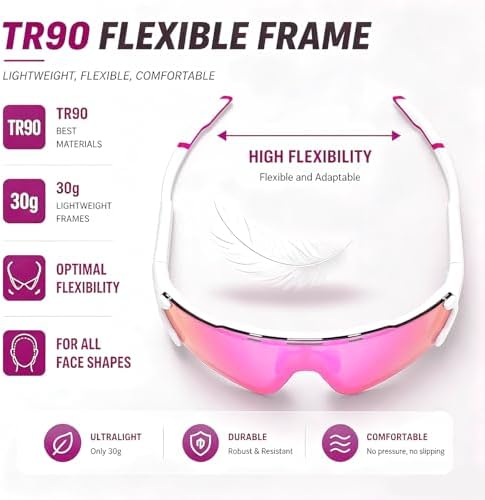 YL728 Lunettes de vélo magnétiques pour homme et femme