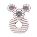 Organic Farm Buddies Rattle, Ballerina Mouse