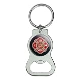 Firefighter Fire Rescue Maltese Cross Bottle Cap