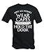 6TN Not All Heroes Wear Capes Some Just Hold The Door T Shirt (Large,Black,L)