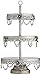 Dahlia Studios Geneva Silver Cupcake Cake Stand 22