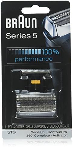 Cabeza de repuesto y hojas para cortador Braun Series 5 51S: Amazon.es: Belleza