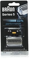 Braun Series 5 51S Foil & Cutter Replacement Head Silver