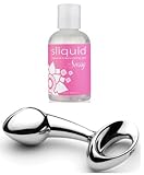 Njoy Pure Plug Large with Sliquid Sassy Anal Lube