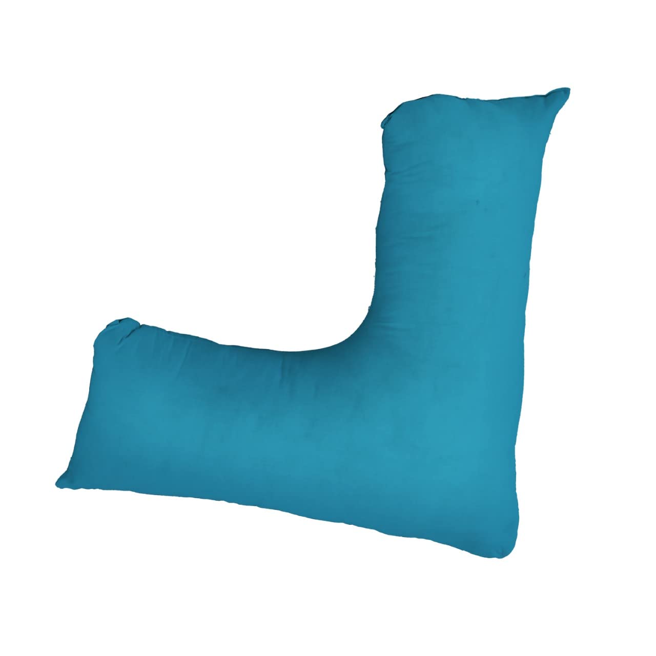 Sleep&Snuggle V Shaped Pillow Case Cover- Orthopaedic Nursing Maternity Pillow Case - Neck support for comfort and Soft Pillowcase (Teal)