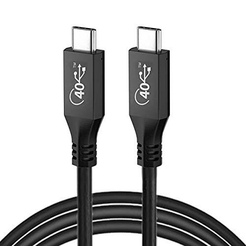 NFHK USB-IF Certification USB4 Cable 40Gbps Compatible with Thunderbolt 3&4 with 100W Charging and 8K@60Hz 5K@60Hz 80CM