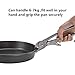 SHANGPEIXUAN Pizza Pan Gripper for Deep Pizza Pans,Heavy Duty Cast Aluminum Pan Tongs,Great for Pulling Hot Pizza Pan out of the Microwave,Oven … …