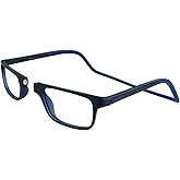 Clic Magnetic Reading Glasses for Men or Women, Soft Foldable Band, Computer Readers, Nashi (S-XL)