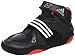 Adidas Wrestling Extero II K Wrestling Shoe (Toddler/Little Kid/Bid Kid),Black/Core Energy/Metallic Silver,3.5 M US Big Kid