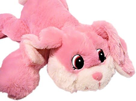 Large Stuffed Plush Pink Rabbit 27 inches long