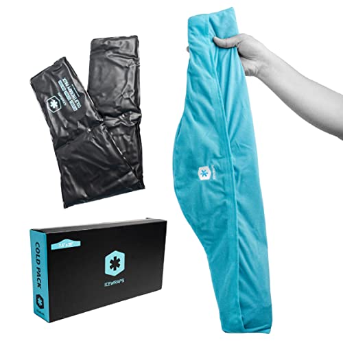 IceWraps Cold Therapy Clay Ice Pack with Cover (Neck Ice Pack 7”x28