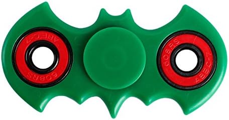 Batmen Fidget Spinner Toy Stress Reducer Hand Spinner High Speed Bearing- Perfect For ADD, ADHD, Anxiety, and Autism Adult Children (green)