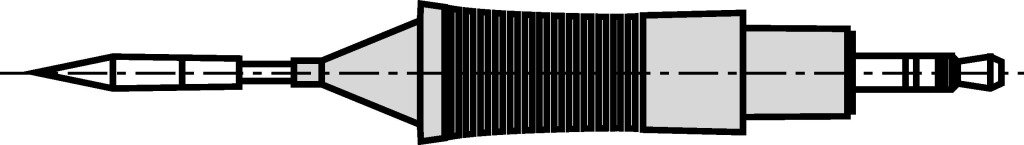 Weller T0054460199 Soldering Tip for WMRP/Needle Shape