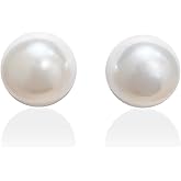 Pearl Stud Earrings for Women Large Pearl Earrings Sparkly Stud Earrings An Elegant Accessories
