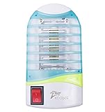 KOODER Bug Zapper, Mosquito Killer Lamp,Mosquito Trap,Electronic Insect Killer,Mosquito Zapper,Night Light ,Eliminates Most Flying Pests! (sky-blue)