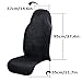 AULLY PARK Universal Car Seat Cover,Waterproof Seat Covers for Cars,Driver Seat Cover,Waterproof Car Seat Protector-Black