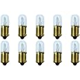 CEC Industries #1818 Bulbs, 24 V, 4.08 W, BA9s Base, T-3.25 Shape (Box of 10)