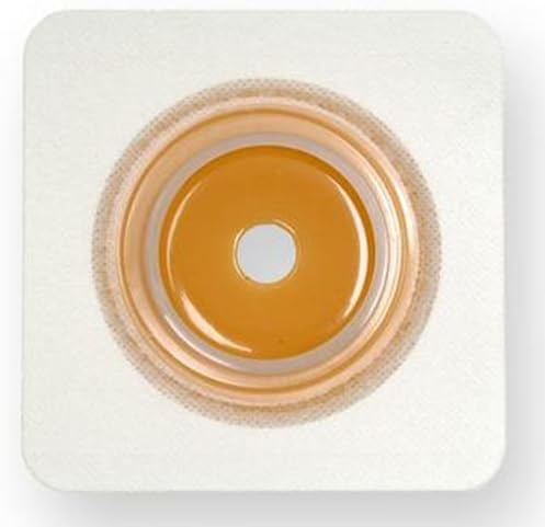Genairex Securi-T Extended Wear Flexible Skin Barrier with Tape Collar - Barrier Size 5 x 5", Cut-to-fit flange 2 3/4" - Box of 5 - GNX805234_bx