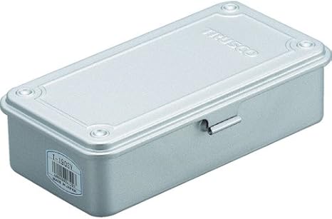 Amazon Trusco トラスコ トランク型工具箱 3x109x56 シルバー T 190sv Diy 工具 ガーデン Amazon Trusco トラスコ トランク型工具箱 3x109x56 シルバー T 190sv Diy 工具 ガーデン