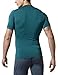 TSLA Men's UPF 50+ Quick Dry Short Sleeve Compression Shirts, Athletic Workout Shirt, Water Sports Rash Guard, BLM Edition Guard Forest Green, XX-Large