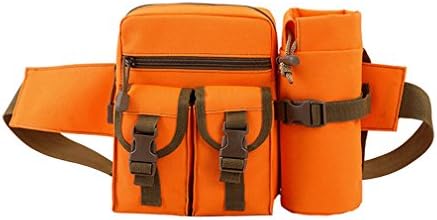 SULAKU New Travel Camouflage Bags Military Equipment Waist Bag Packs Bottle Holder Nylon Detachable Belt Orange