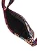 Vera Bradley Triple Zip Hipster Cross-body Bag with Updated Solid Interiors (Floral Fiesta with Black Interior)