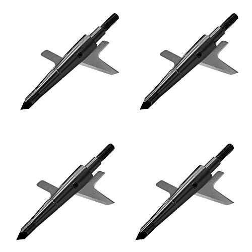 Freehawk® Archery Hypodermic Standard Broadheads 2 Blade, Bow / Crossbow Broadheads | Trauma Series | Adjustable Cutting Diameter, 2.4 Freehawk® Archery Hypodermic Standard Broadheads 2 Blade, Bow / Crossbow Broadheads | Trauma Series | Adjustable Cutting Diameter, 2.4