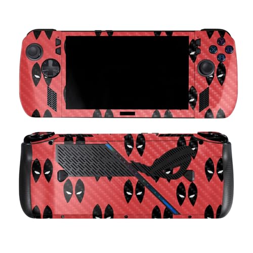 Carbon Fiber Skin Compatible with Asus ROG Ally X - Dead Eyes Pool - Premium 3M…