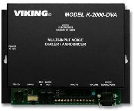 VIKING ELECTRONICS VK-K-2000-DVA / Multi-input Voice Dialer/Annou