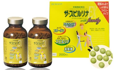 ザ・スピルリナEX 1000粒×2本入り商品画像