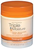 Neutrogena Triple Moisture Deep Recovery Hair Mask, 6 Ounce (Pack of 3)