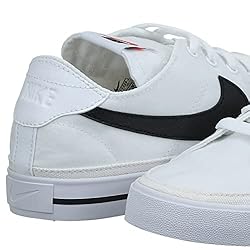 Nike Men's Court Legacy CNVS Gymnastics Shoe, White