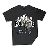 American Traders Fortnite Heroes Black Kids T-Shirt