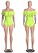 Mysmantic Women Multicolor Sexy Ruffles One Piece Bodysuit Jumpsuit Rompers (15-color)