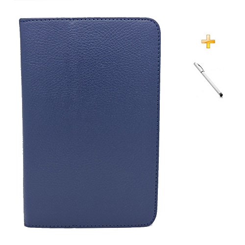 Capa Case Galaxy Tab E - 7´ T113/115 Carteira / Caneta Touch (Azul Escuro)