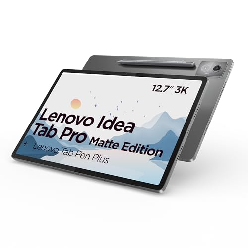 Lenovo Idea Tab Pro Tablette 12,7" 3K Edition Matte (MediaTek Dimensity 8300, 8 Go RAM, 128 Go UFS…