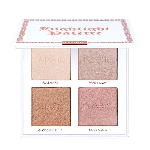 Aviat 4 Colors Lasting Moisturizing Face Makeup Concealer Cream Foundation Palette Makeup for Blemish/Acne/Dark Circle/Red Blood/Scar