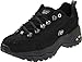 Skechers Women's Premium-Nubuck Sneaker,  Black Nubuck, 10 M US