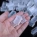 Plastic Empty Watercolour Paint Pans, 100Pcs Transparent Full Pans