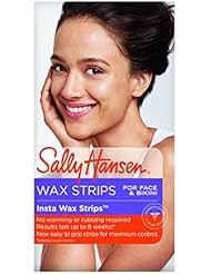 Sally Hansen Insta Wax Strips for Face & Bikini, 24 Count