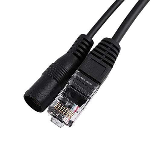 Exiao PoE Ethernet Injector Splitter Adpater Cable for CCTV Camera POE Splitter Injector Power Supply Synthesizer Separator Combiner