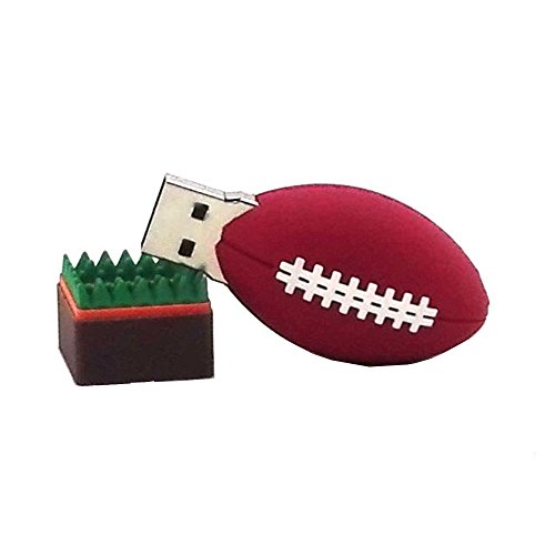Aneew 16GB Pendrive Sport Ball Rugby Shape USB Flash Drive Memory Thumb Stick - Thumbnail 2