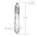 BEADNOVA Natural White Howlite Gemstone Hexagonal 18