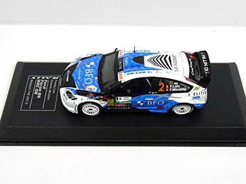 OPO 10 - Ford Focus RS WRC 08 F.LOIX/F.MICLOTTE Rally Belgium TAC 2013 (ref: 1410), Blue, 3-4 pouces